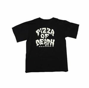 【送料無料】Lサイズ PIZZA TEE PIZZA OF DEATH Tシャツ ブラック 黒 ピザオブデス