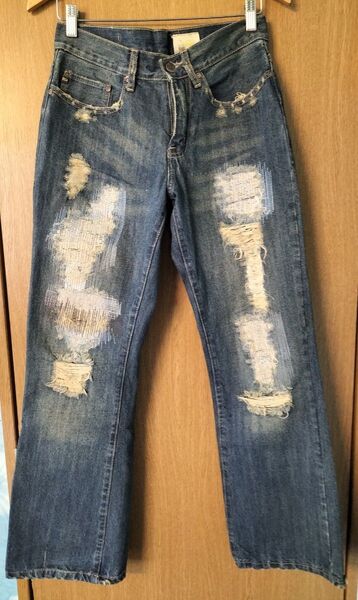 Hollister(ホリスター) Boots cut ジーンズ デニムパンツ vintage ダメージデニム