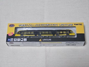 【値下げしました】トミーテック 鉄道コレクション 宇都宮ライトレール HU300形 HU301 LIGHT LINE 新品未開封品