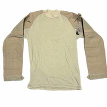 送料無料 新品 Tru-Spec トゥルースペック T.R.U. Combat Shirt TRU コンバットシャツ カーキ サイズ S-R スモールレギュラー 難燃性_画像1