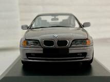 【絶版】PMAミニチャンプス 1/43 BMW318Ci 1999 シルバー_画像6