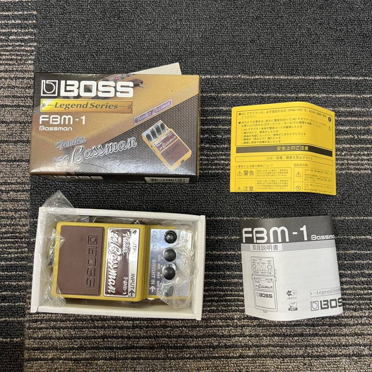 Yahoo!オークション -「boss fbm-1 bassman」の落札相場・落札価格