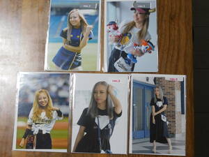 Bsgirls CHAL 312 photograph 5 pieces set original Secret photograph Orix Buffaloes ORIXBUFFALOES portrait 