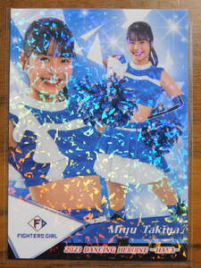 2023 BBM プロ野球 チアリーダーカード DANCING HEROINE 華 北海道日本ハムファイターズ FIGHTERS GIRL 滝谷美夢 ホロPPパラレル カード