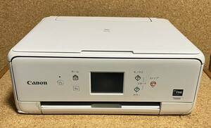 Canon キヤノン PIXUS TS6030 ホワイト インクジェット複合機 通電動作確認済 ジャンク扱い品