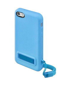 SwitchEasy iPhone5c iPhone5 5s 兼用 ソフトケース 【スタンドストラップ付き】 PLAY Blue ブルー SW-PLAYI5C-BL