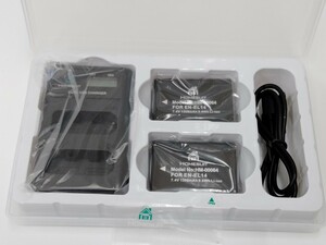 【新品未使用】Homesuit 互換バッテリー 2個セット 充電器 付き カメラ チャージャー ニコン D3500 P7000 coolpix