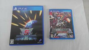 【PS4、PS VITAセット】地球防衛軍5（PS4）、地球防衛軍PORTABLE3（PS VITA）