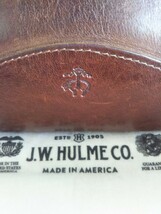 美品!最高級! J.W.HULME × BROOKS BROTHERS　厚革オールレザー 2way ブリーフケース ビジネスバッグ ショルダーバッグ レザー本革バッグ_画像7