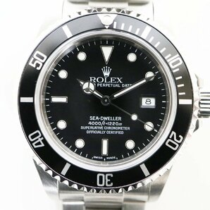 ロレックス ROLEX 16600 シードゥエラー A番 ステンレス 自動巻き メンズ 【中古】 時計の画像2