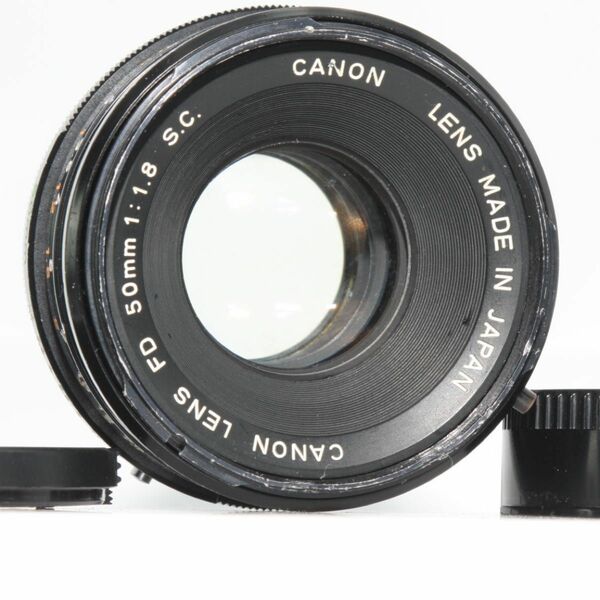 整備品　キャノン　 CANON FD 50mm f1.8 S.C. 単焦点オールドレンズ　FDマウント