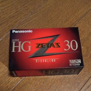 VHS-C Panasonic ビデオ カセットテープ パナソニック HG ZETAZ30