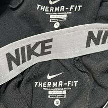 NIKE THERMA FIT セットアップジャージ パーカーS パンツM 黒 ブラック 上下セットアップ ナイキ スエット_画像4