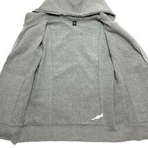 定価2.7万 wjk BOA JERSEY BASIC HOOD ZIP PARKA Sサイズ ボアジャージベーシックフードジップパーカー ジュンハシモト akm スエット_画像4