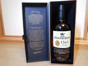 ハイランド クイーン1561 30年 箱付き 700ml 40度30年長期熟成 ブレンデッドスコッチウイスキー新品未開封！