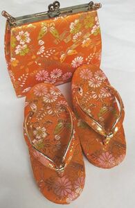 草履　バッグ　セット　七五三　3歳　5歳　女の子　豪華　刺繍地　鈴付き　お値打ち