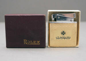  Showa Retro ROLEX oil lighter the ohtsu tire .. goods 