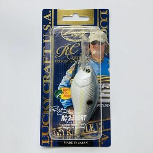 613779 新品 ラッキークラフト RC2.5 DDRT LUCKY CRAFT U.S.A. DD RATTLE IN リッククラン 希少入手困難品