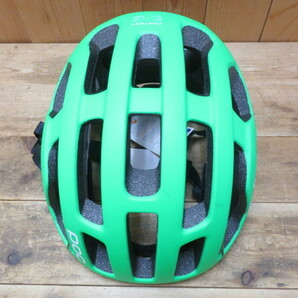 即決・タグ付き未使用☆poc ヘルメット OCTAL MEDIUM 54/60 M-Lサイズ 195g・グリーン/緑・ポックの画像2