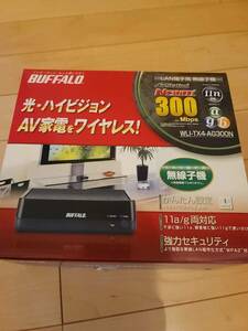 新品同様　BUFFALO AV家電をワイヤレス WLI-TX4-AG300N 家電4台無線化できる子機