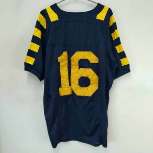 【中古】アディダス ミシガン大学 ウルヴァリンズ Authentic Football jersey ジャージ ユニフォーム #16 アメフト 50 メンズ ADIDAS