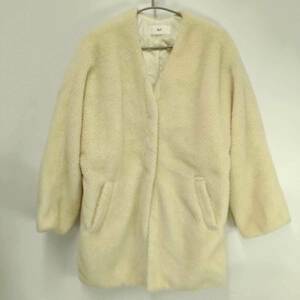 【中古】スライ BOA ノーカラー COAT ボア コート F 030ASN30-0680 レディース SLY アウター