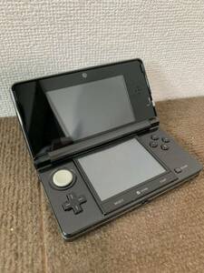 【中古品】Nintendo 3DS 本体 CTR-001 コスモブラック ニンテンドー 3DS 任天堂 動作確認 初期化済み