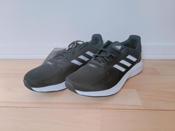 アディダス ランニングランファルコン2.0 UK7(26cm相当) adidas BLACK