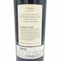 コルギン ナンバーナイン エステート 2017 750ml 14.9% colgin Ⅸ ESTTATE【L】_画像5