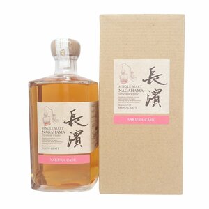 東京都限定◆長濱蒸留所 シングルモルト サクラ カスク 500ml 59% NAGAHAMA SAKURA CASK【AK】