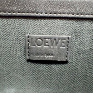 美品◆ロエベ レザートートバッグ バックルトート アナグラム シルバー金具 LOEWE【LA】の画像6