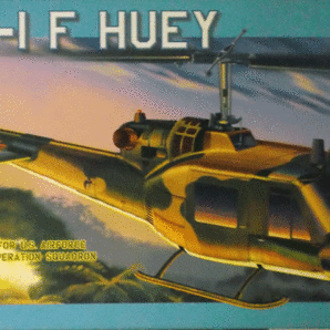 イタレリ/1/72/アメリカ空軍UH-1 F HUEY(ヒューイ)特殊作戦スコードロン仕様/未組立品の画像1