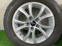 MAK 16インチ　7j 5穴/108 +32 冬　ブリヂストン　BLIZZAK VRX2 215/60R16 95Q 2018年　4本セット_画像2