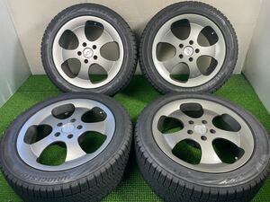 ENKEI 17インチ　7j 5穴/114.3 +38 ブリヂストン　VRX2 225/50R17 94Q クラウン マークX カムリ GS プリウスα ジューク スカイライン