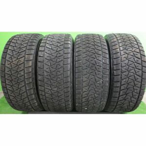 ブリヂストン BLIZZAK DM-V2 285/60R18 4本SET◆2016年製7~8分山スタッドレス◆中古 若干の片減りあり◆白石区手渡し可◆ランクル,LX等に