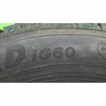 ヨコハマ ice GUARD iG60 195/65R15 4本SET◆2022年製9分山スタッドレス◆中古 特筆すべき損傷はなし◆白石区手渡し可◆クラウン,ノア等に_画像9