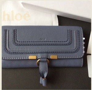  super-beauty goods genuine article limitation color Chloe Chloe long wallet wallet 