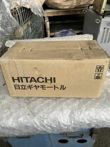HITACHI SINGLE PHASE GEARMOTOR CA24-020-100T (M2) 新品未使用品