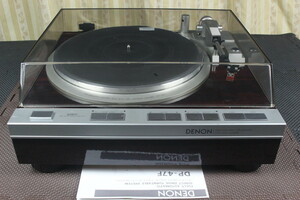 DENON デノン　フルオートレコードプレーヤーDP-47F　DL-80MC付き　完動品　　　&208