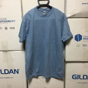 GILDAN ストーンブルー Mサイズ グレーブルー 灰青色 半袖無地Tシャツ ポケット無し 6.0oz ギルダン@