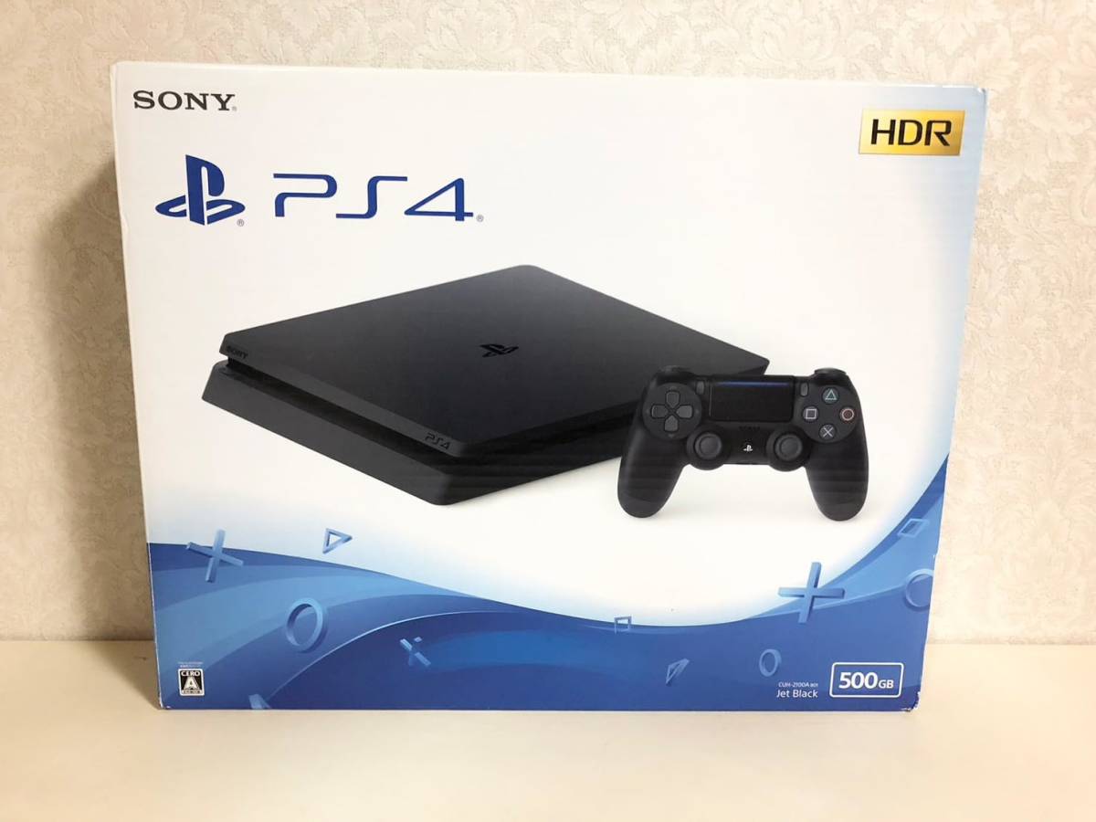 年最新ヤフオク! playstation 4 ジェットブラック gb cuh