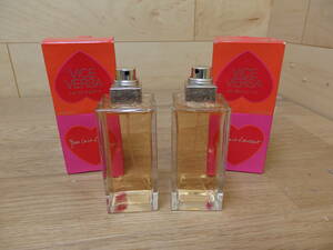 ★YSL VICE VERSA イヴサンローラン ヴァイスヴァーサ オードトワレ 100ml x2本ジャンクにて◆送料込◆