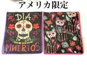 2個セット☆ トートバック Day of the Dead アメリカ限定 ハロウィン限定 エコバック 即決