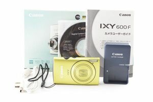 #g224★実用品★ キャノン CANON IXY 600F グリーン