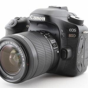 #g264★実用品★ キャノン CANON EOS 80D EF-S 18-55mm IS STMの画像3