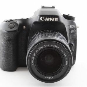 #g264★実用品★ キャノン CANON EOS 80D EF-S 18-55mm IS STMの画像4