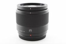 #g403★極上美品★ パナソニック Panasonic LUMIX G 25mm F1.7_画像8