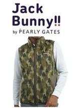 新品正規サイズ6　パーリーゲイツ　ジャックバニー JACK BUNNY by PEARLY GATES [メンズ] ライトフリース ベスト_画像1