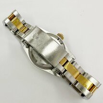 値下げ ROLEX ロレックス 67243G Oyster Perpetual オイスタパーペチュアル シャンパン ダイヤ 1986年 自動巻き J53352_画像4