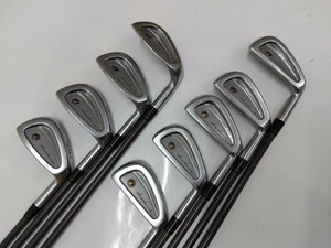 ★名器☆Honma Golf 本間ゴルフ LB-708 CAVITY 9本(3-10,S)セット flex:R-1 TITANIUM-CARBON M-30 メンズ右 LB-708キャビティ 3419267